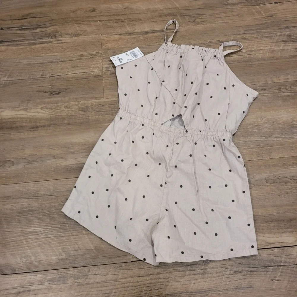 NWT Oshkosh B'gosh Kids Polkadot Romper Size 6